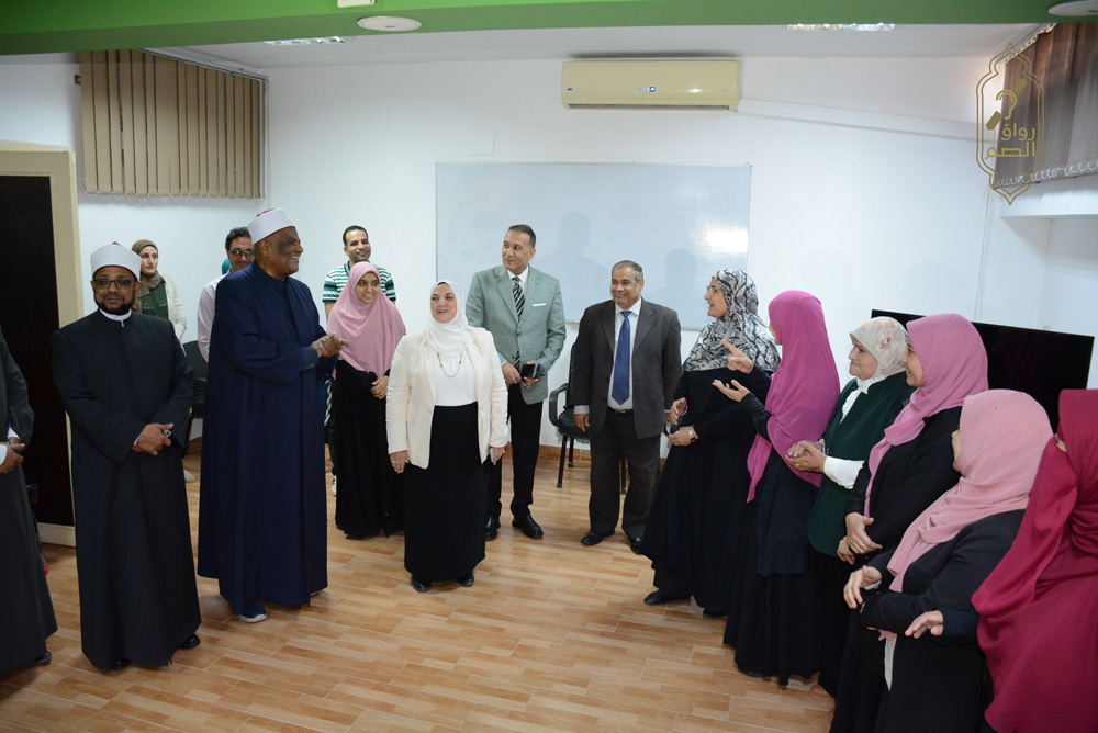 فعاليات التدريب العملي لمشروع «تأهيل وإعداد الدعاة والوعاظ لاستخدام لغة الإشارة» داخل أروقة الجامع الأزهر